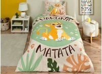 Постельное белье ранфорс TAC - Disney Lion King Jungle (Turkey), подростковый